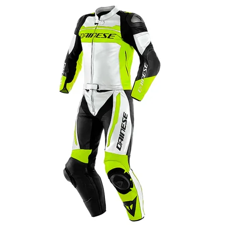 MONO DAINESE MISTEL WEISS / GELB FLUOR / SCHWARZ