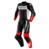 MONO DAINESE MISTEL NEGRO-MATE / BLANCO / ROJO LAVA