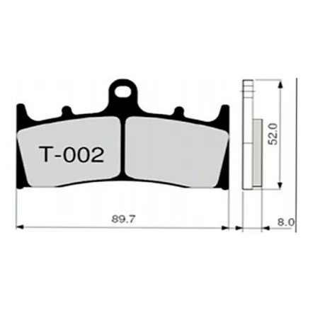 Pastillas de freno ZCOO T002 EXC (ENDURANCE)