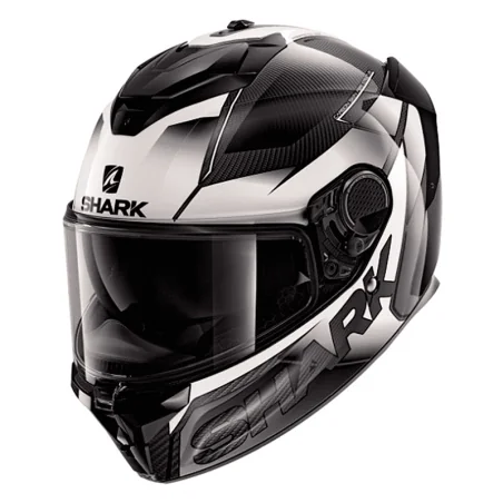 CASCO SHARK SPARTAN GT CARBON SHESTTER CARBONO / BLANCO / BLANCO