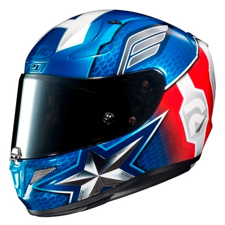 CASCO HJC RPHA 11 CAPITAN AMERICA MC-2