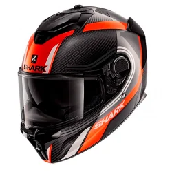 HELM SHARK SPARTAN GT CARBON TRACKER CARBON / ANTHRAZIT / WEISS