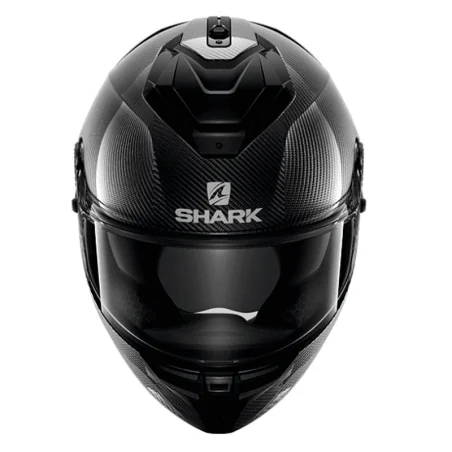 CASCO SHARK SPARTAN GT CARBONO CARBONO PIEL CARBONO / ANTRACITA / CARBONO