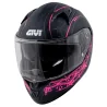 CASCO GIVI 50.6 STOCCARDA MENDHI MATE NEGRO / ROSA
