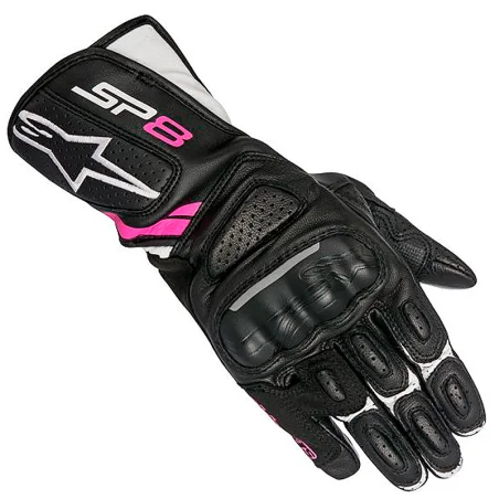 Guantes ALPINESTARS SP-8 V2 Stella Black / White / Fuchsia