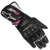 Handschuhe ALPINESTARS SP-8 V2 Schwarz und Rosen