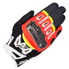 GUANTES ALPINESTARS SMX-2 AIR CARBON V2 NEGRO / ROJO FLUOR / BLANCO / AMARILLO FLUOR