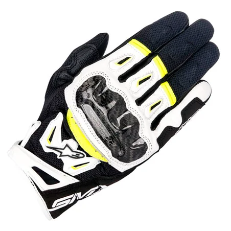 ALPINESTARS SMX-2 AIR CARBON V2 SCHWARZ / WEISS / NEONGELB