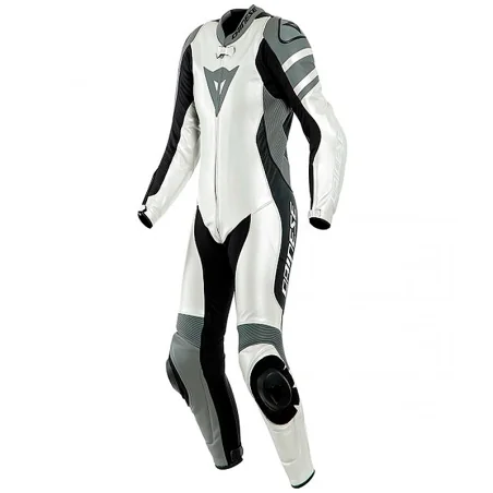 MONO DAINESE KILLALANE PROFESIONAL ESTIVA SEÑORA PERLA-BLANCO / CARBÓN-GRIS / NEGRO