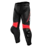 PANTALON DAINESE DELTA 3 NEGRO / FLUO-ROJO