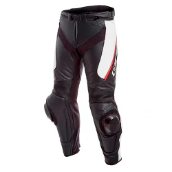 PANTALON DAINESE DELTA 3 NEGRO / BLANCO / ROJO