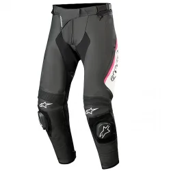 HOSE ALPINESTARS STELLA MISSILE V2 DAME SCHWARZ / WEISS / FUCHSIA