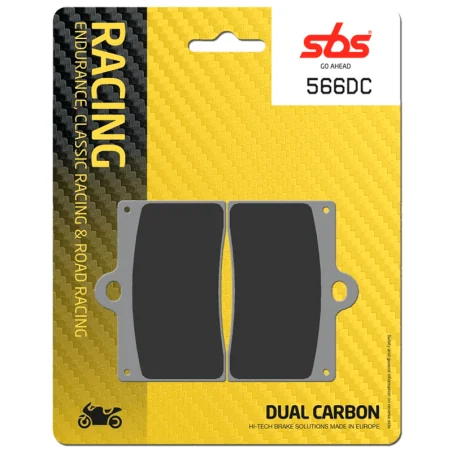 Bremsbeläge SBS P566-DC DUAL CARBON