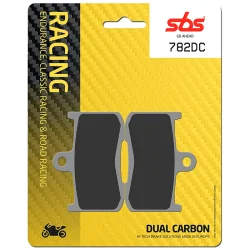 Pastillas de freno SBS P782-DC DUAL CARBON